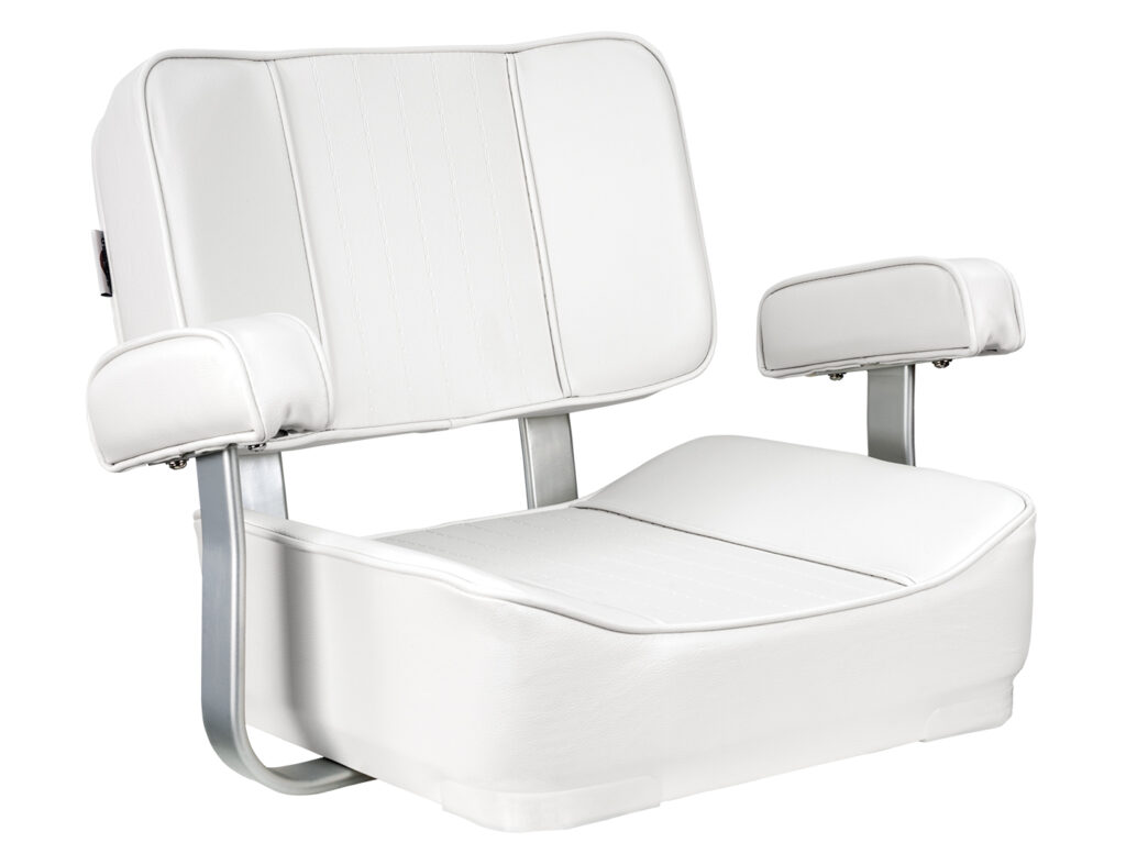 1040002 Deluxe Captain’s Chair White
