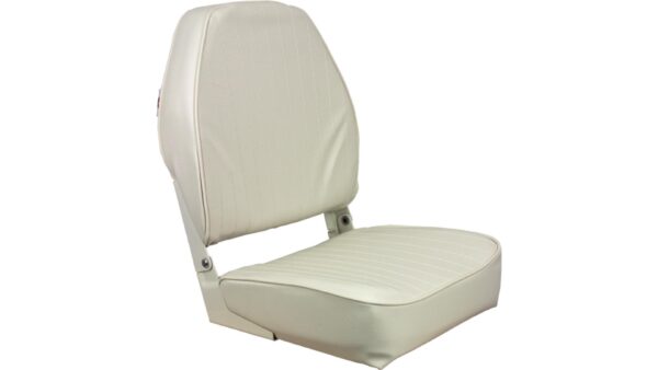 1040649 - ECONOMY HIGH-BACK FOLDING SEAT - WHITE