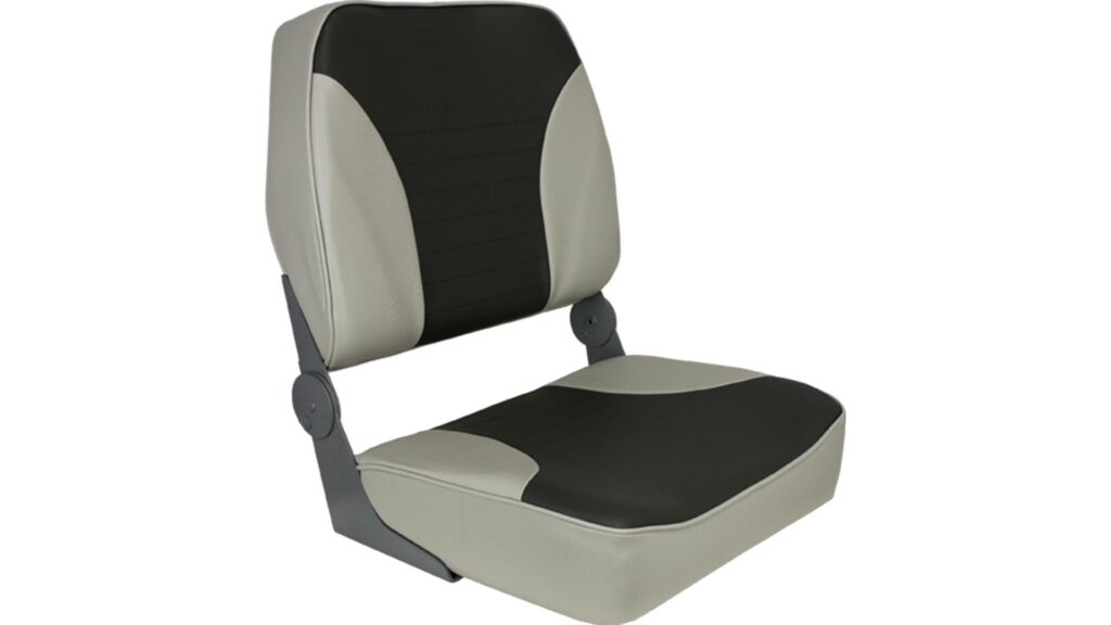 1040693 - ECONOMY HIGH-BACK FOLDING SEAT - CHARCOAL / GRAY