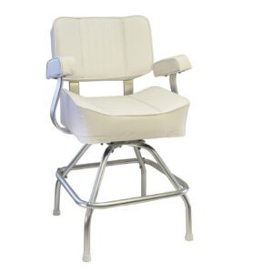 1020003 - DELUXE CAPTAIN CHAIR STAND PACKAGE, WHITE