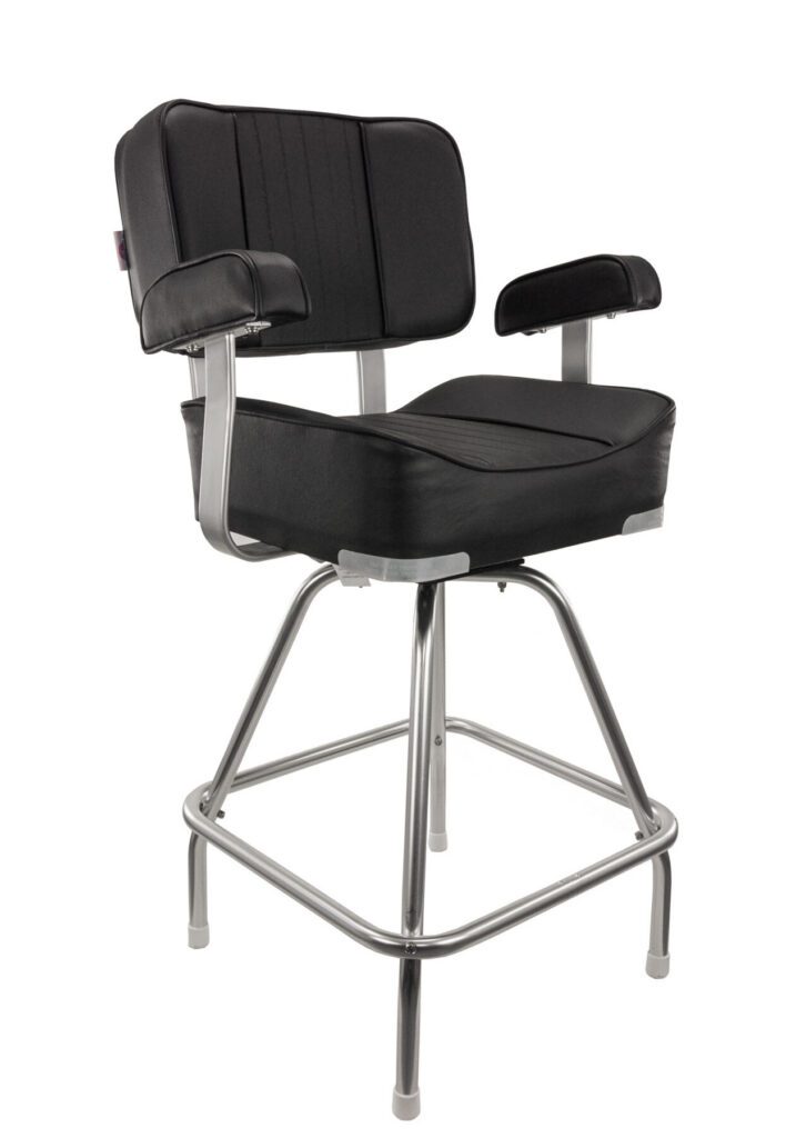 1020009 - DELUXE CAPTAIN CHAIR STAND PACKAGE, BLACK