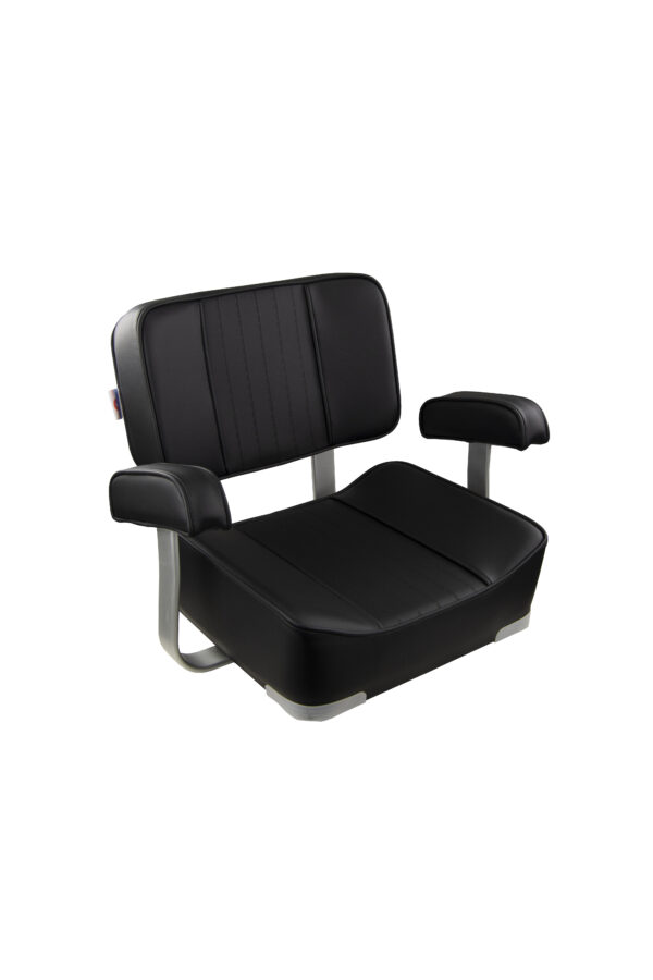 1040009 - DELUXE CAPTAIN'S SEAT WITH ARMRESTS - BLACK