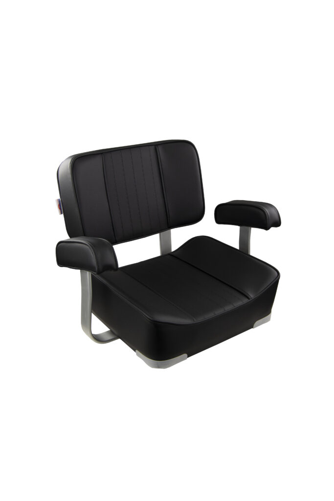 1040009 - DELUXE CAPTAIN'S SEAT WITH ARMRESTS - BLACK