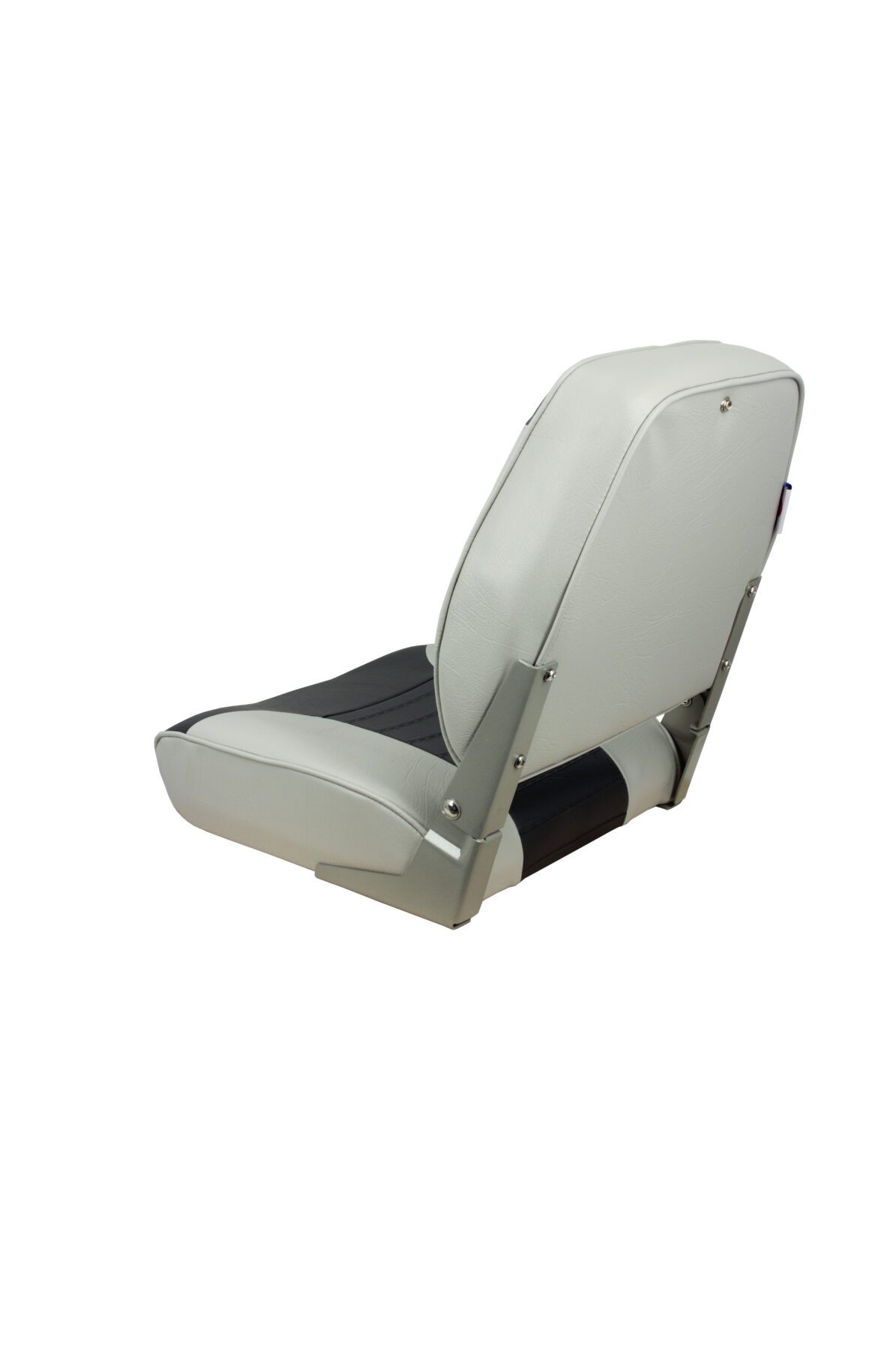 1040653 - ECONOMY HIGH-BACK FOLDING SEAT - GRAY / CHARCOAL