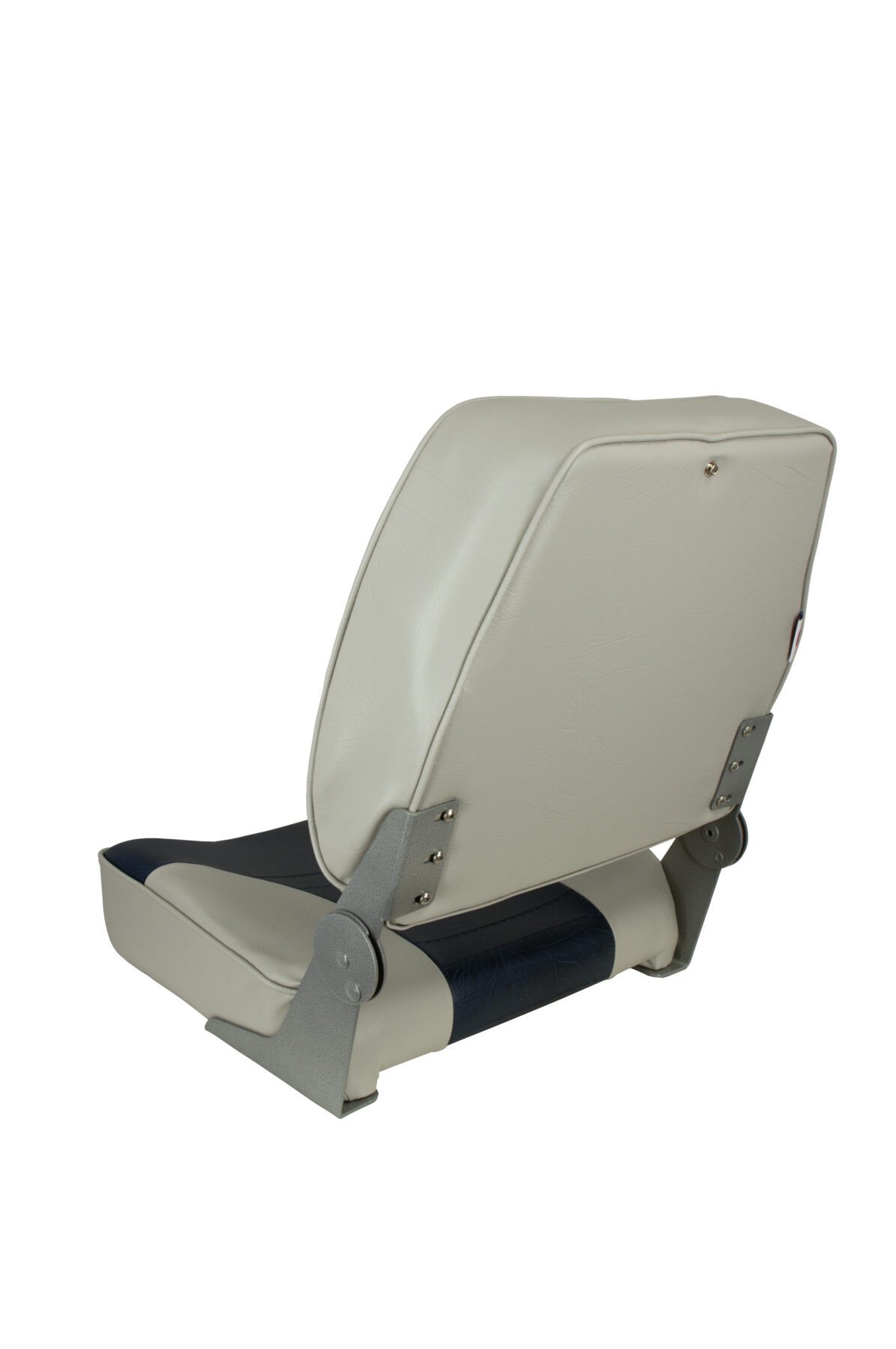 1040691 - ECONOMY HIGH-BACK FOLDING SEAT - GRAY / BLUE