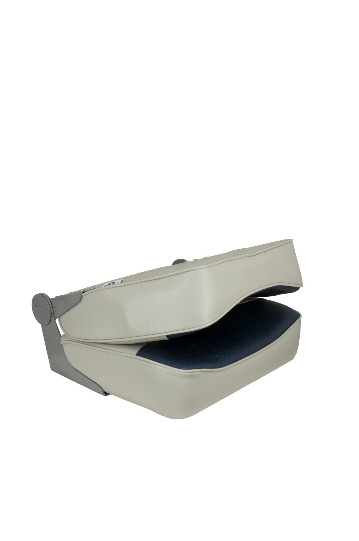 1040691 - ECONOMY HIGH-BACK FOLDING SEAT - GRAY / BLUE