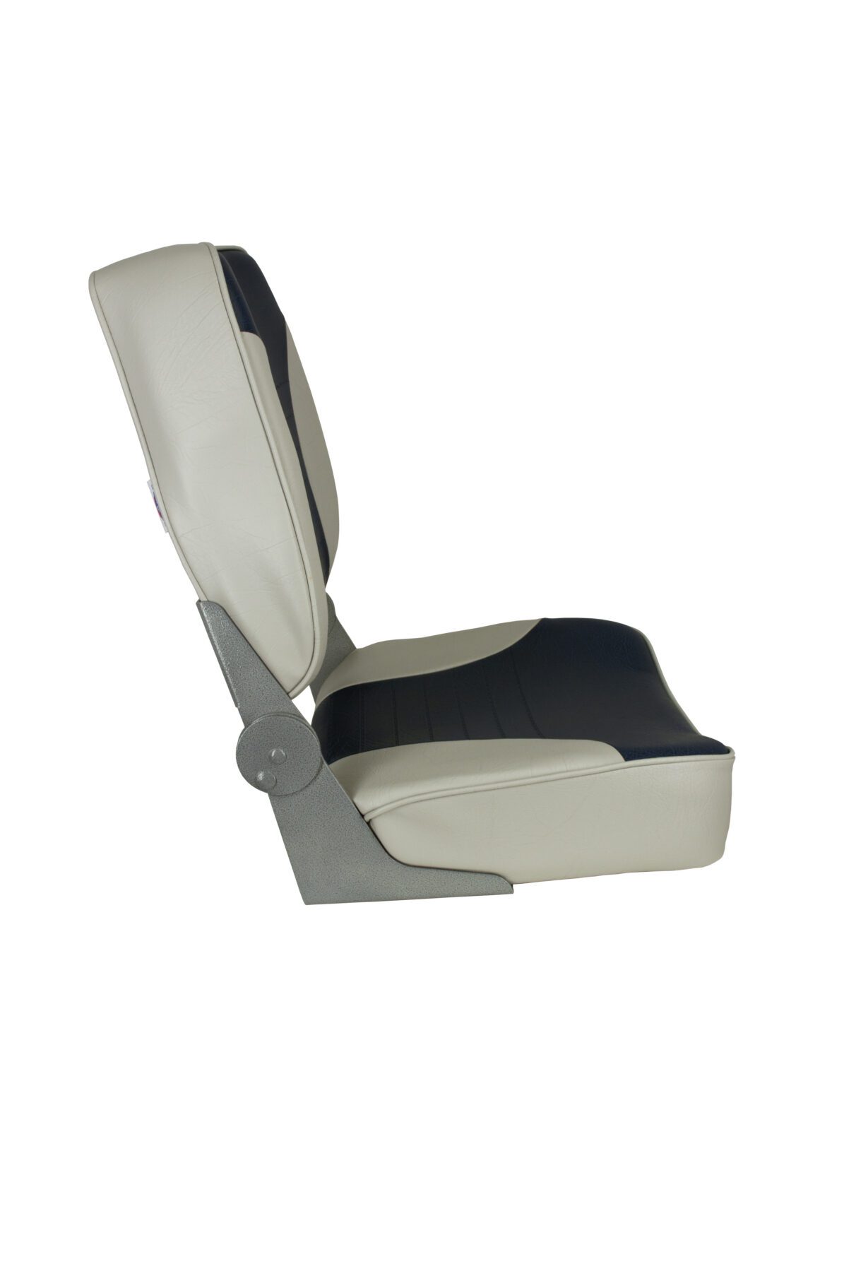 1040691 - ECONOMY HIGH-BACK FOLDING SEAT - GRAY / BLUE