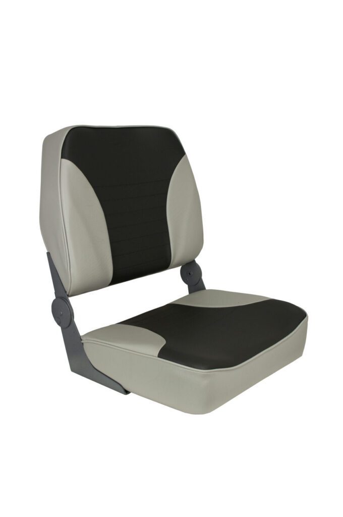 1040693 - ECONOMY HIGH-BACK FOLDING SEAT - CHARCOAL / GRAY