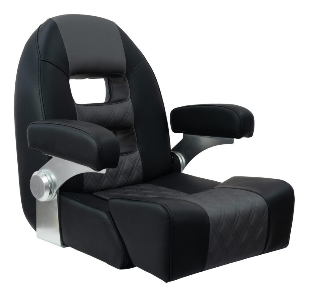 1042035-BLK - CONSOLE HELM FLIP-UP, BLACK-GRAY