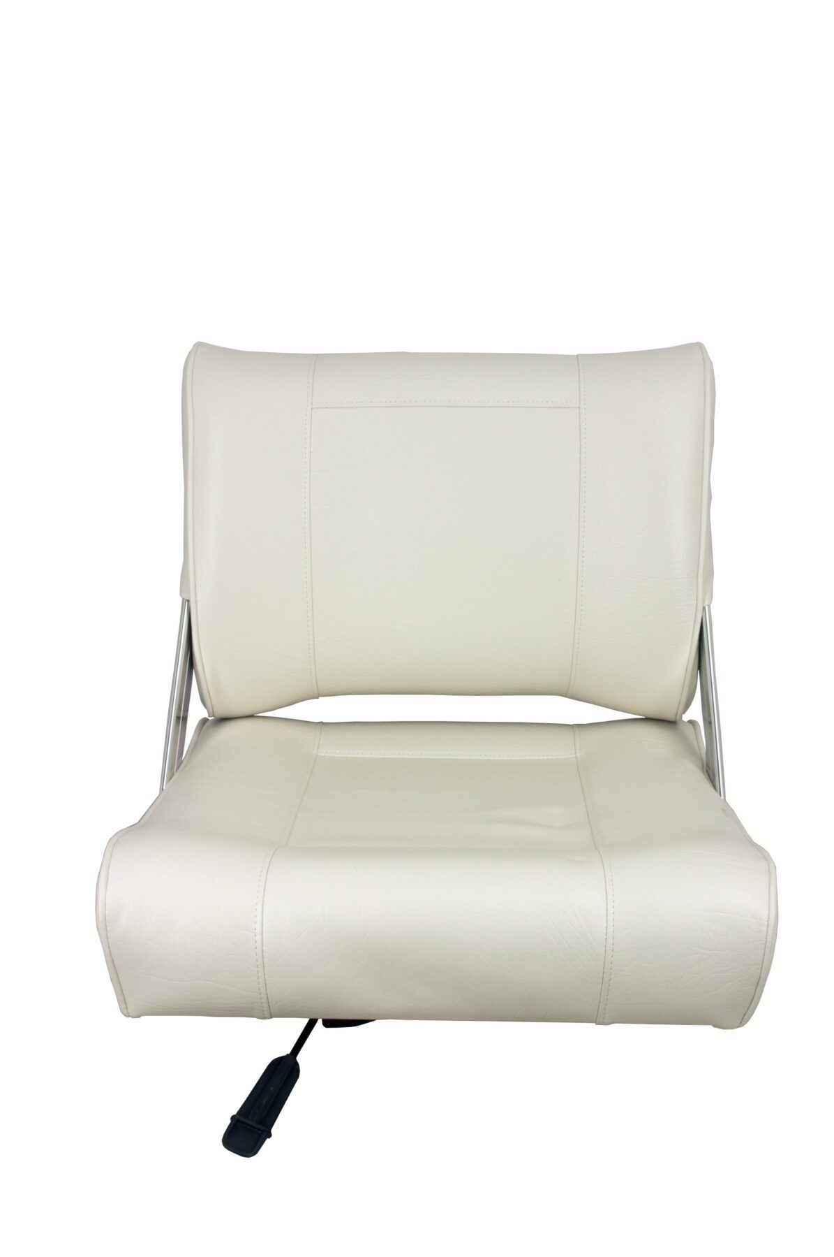1042046 - FLIP-BACK CHAIR WITH SLIDE BENCH MOUNT, WHITE