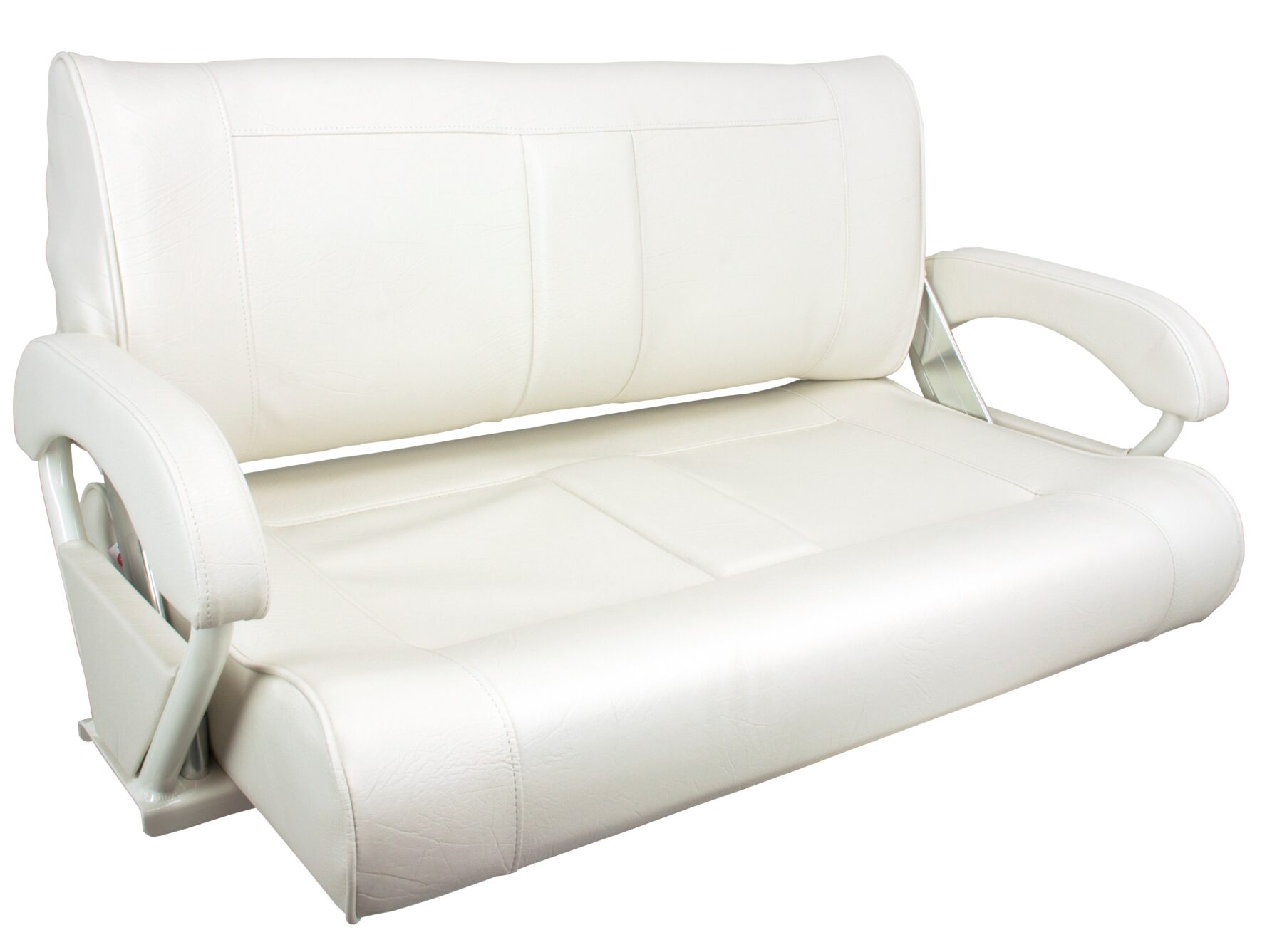 1042050 - DOUBLE BUCKET FLIP-BACK SEAT, WHITE