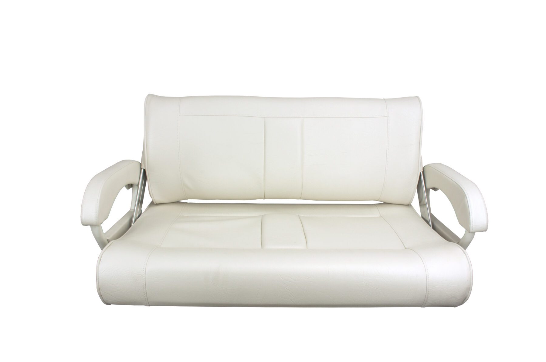 1042050 - DOUBLE BUCKET FLIP-BACK SEAT, WHITE