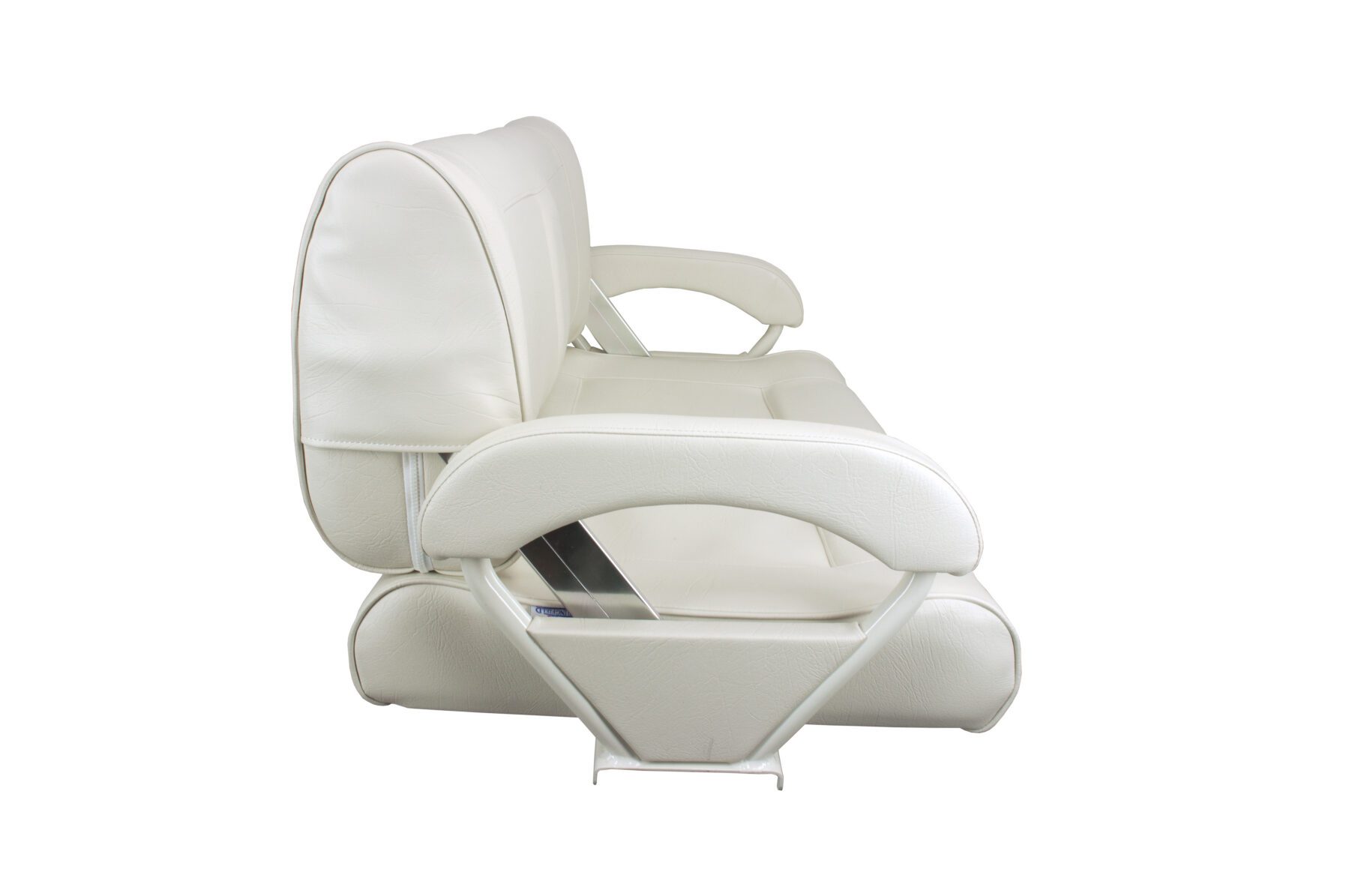 1042050 - DOUBLE BUCKET FLIP-BACK SEAT, WHITE
