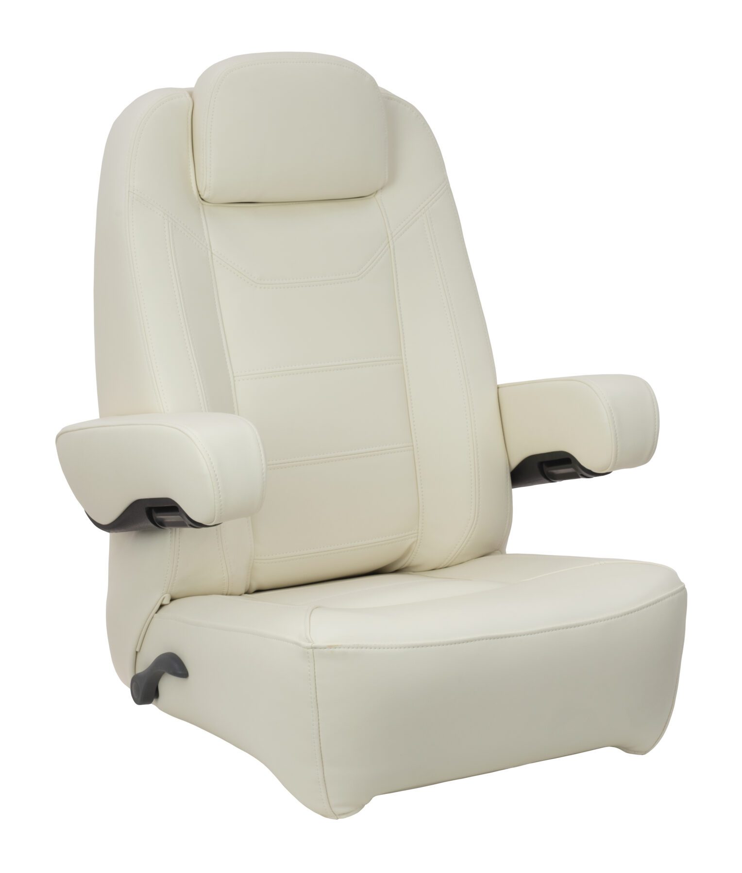 1042130-01 - HIGH-BACK CHARTER HELM CHAIR, OFF WHITE