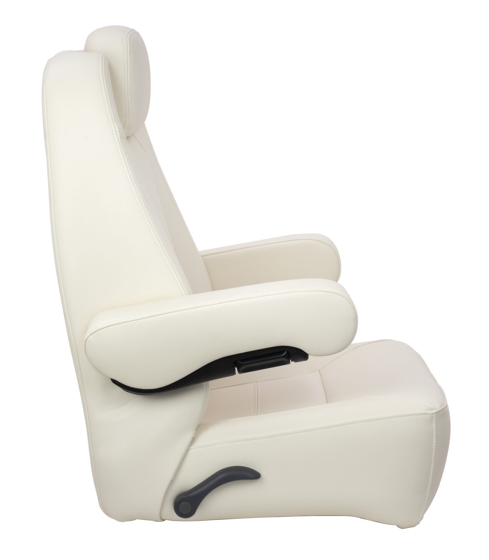 1042130-01 - HIGH-BACK CHARTER HELM CHAIR, OFF WHITE
