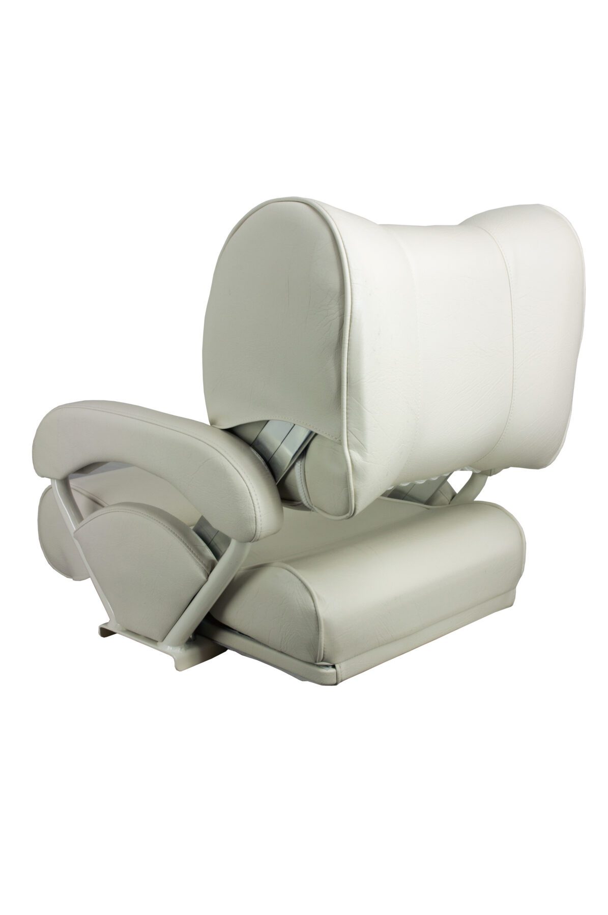 1043001 - TWIN 46 FLIP-UP CHAIR, OFF WHITE