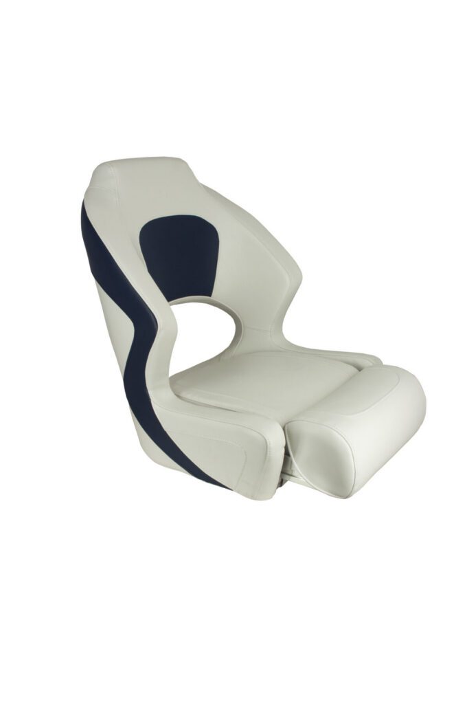 1043251 - DELUXE SPORT FLIP-UP SEAT, NAVY-WHITE