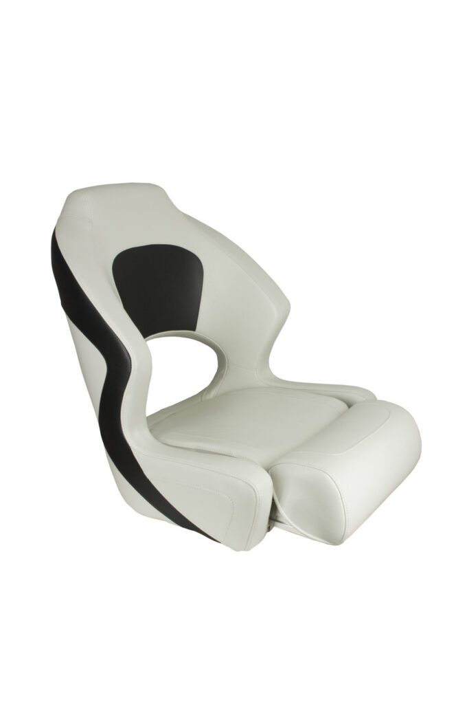 1043253 - DELUXE SPORT FLIP-UP SEAT, CHARCOAL-WHITE