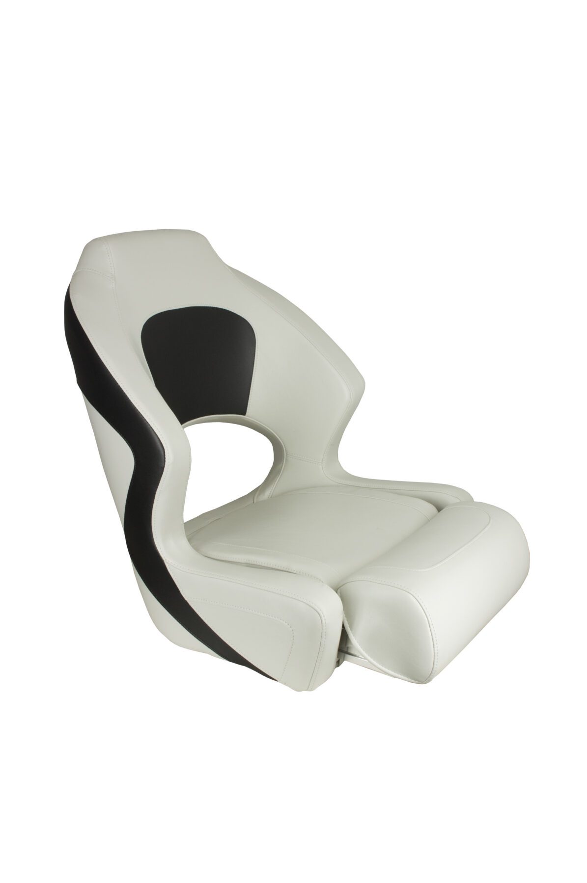 1043253 - DELUXE SPORT FLIP-UP SEAT, CHARCOAL-WHITE