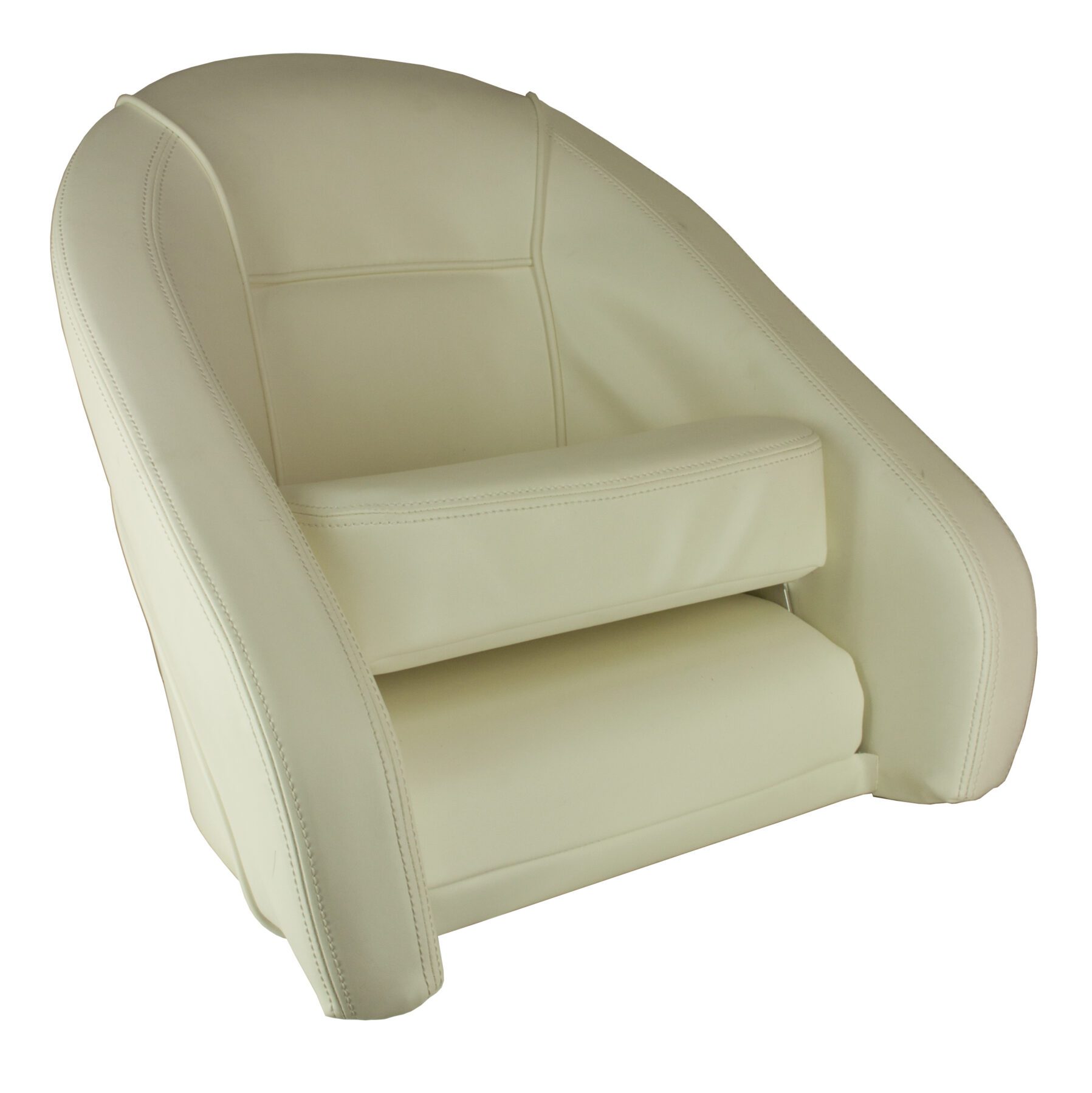 1043501 - SPORT BUCKET FLIP-UP SEAT, WHITE