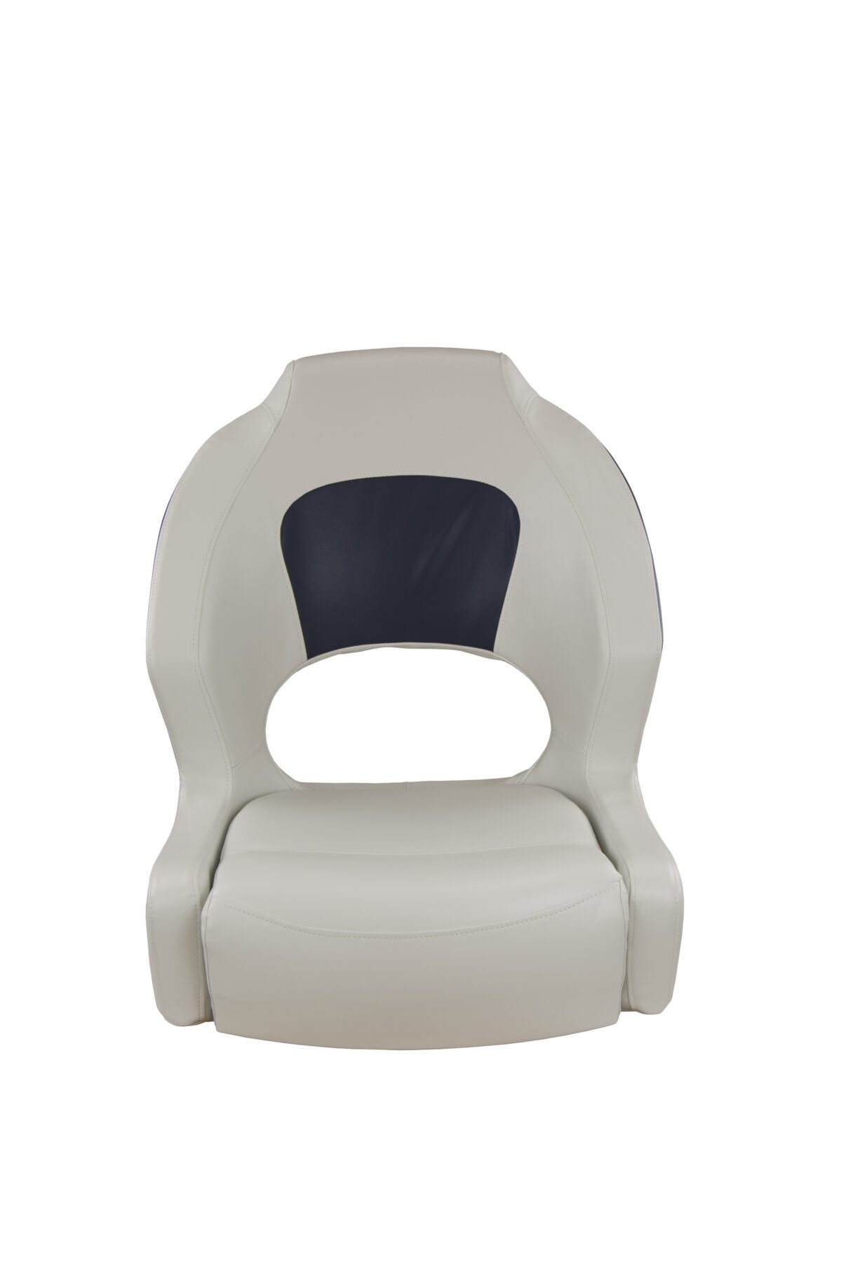 1043691 - DELUXE SPORT BUCKET SEAT, WHITE-NAVY
