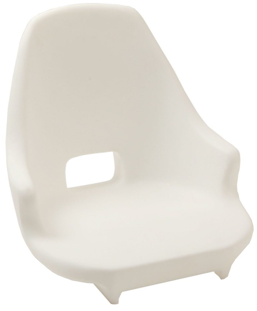 1060004 - ROTATIONAL MOLDED SEAT SHELL WITH MOUNTING PLATE, NEWPORT
