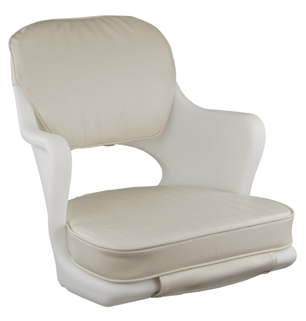 1060204-C - ROTATIONAL MOLDED SEAT SHELL WITH CUSHIONS AND MOUNTING PLATE