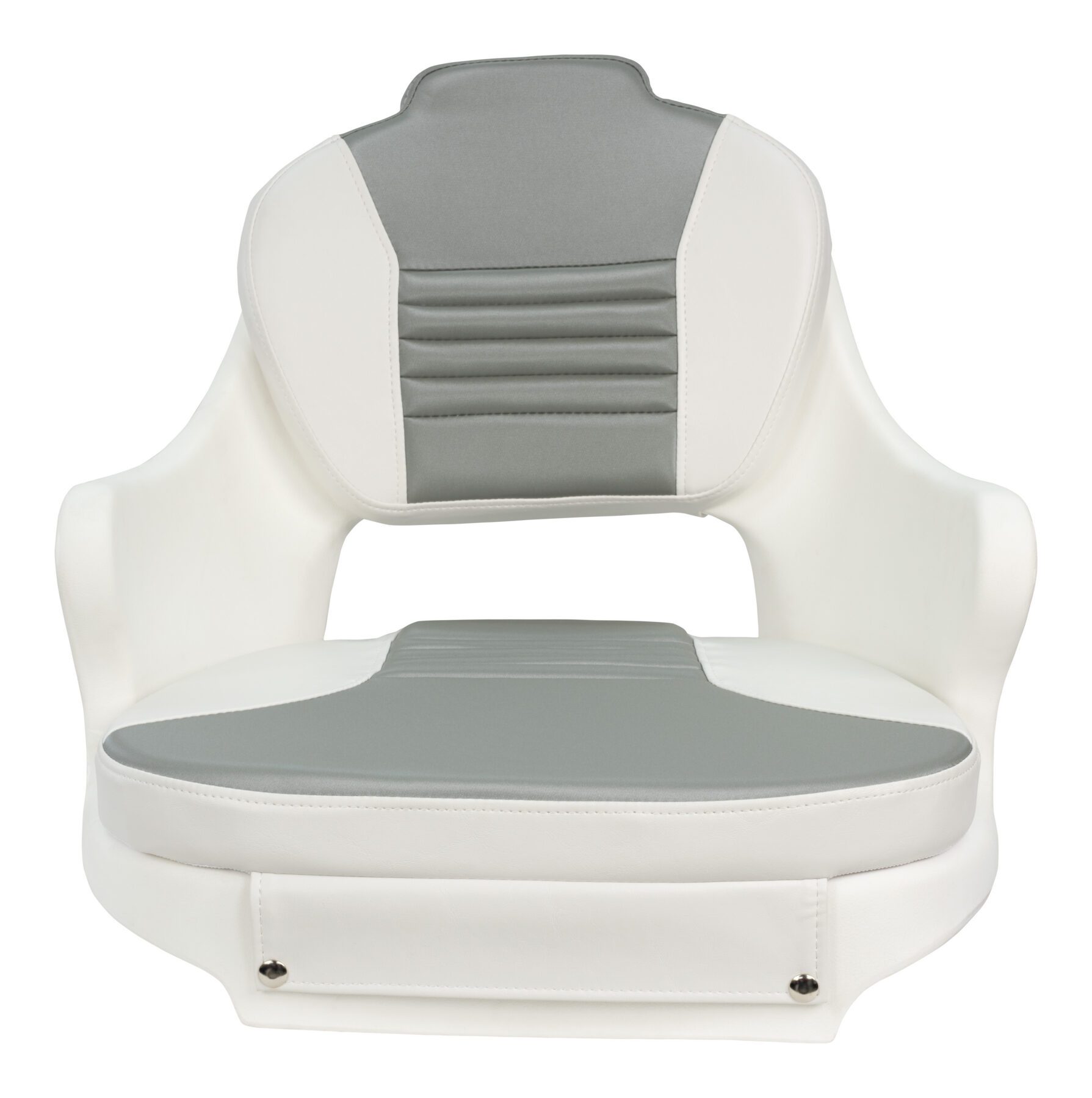1060425-C - ROTATIONAL MOLDED SEAT SHELL WITH CUSHIONS AND MOUNTING PLATE, YACHTSMAN PREMIUM