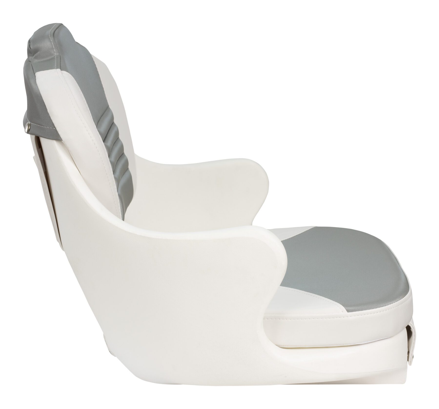 1060425-C - ROTATIONAL MOLDED SEAT SHELL WITH CUSHIONS AND MOUNTING PLATE, YACHTSMAN PREMIUM