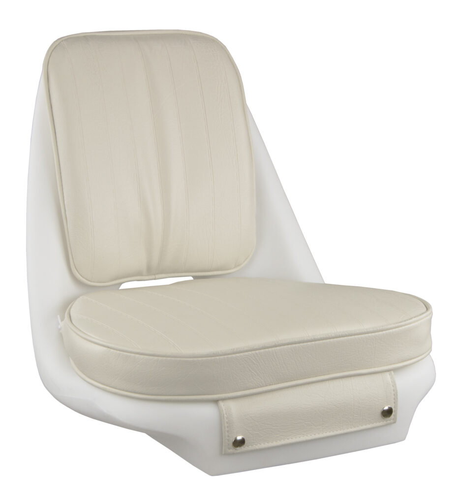 1060605-C - ROTATIONAL MOLDED SEAT SHELL WITH CUSHIONS AND MOUNTING PLATE