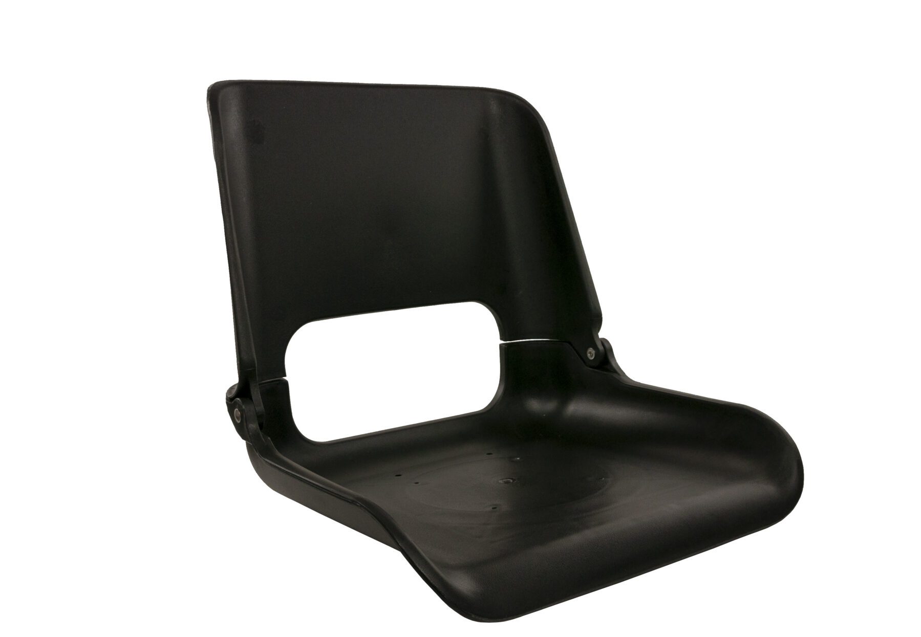 1061015-MB - SKIPPER FOLD DOWN SEAT SHELL, BLACK, BULK