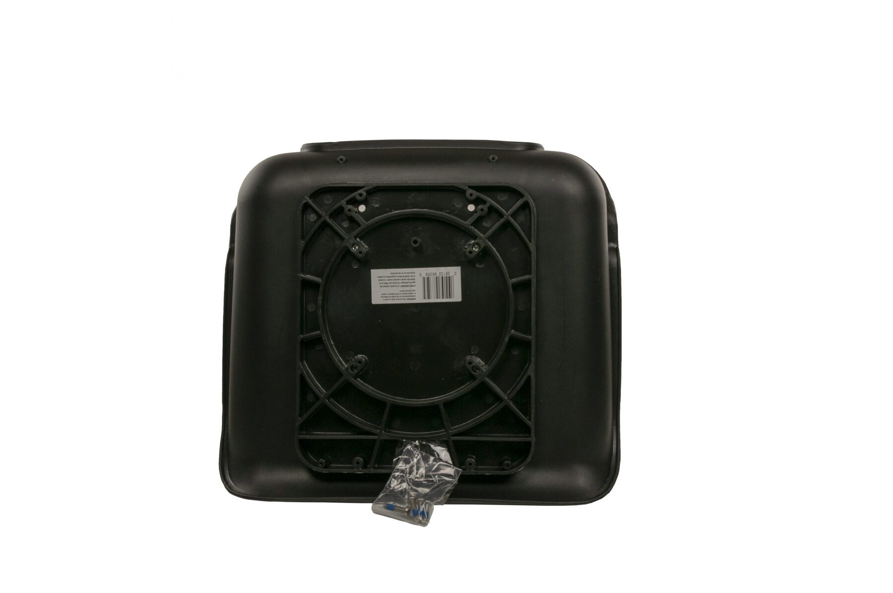 1061015-MB - SKIPPER FOLD DOWN SEAT SHELL, BLACK, BULK