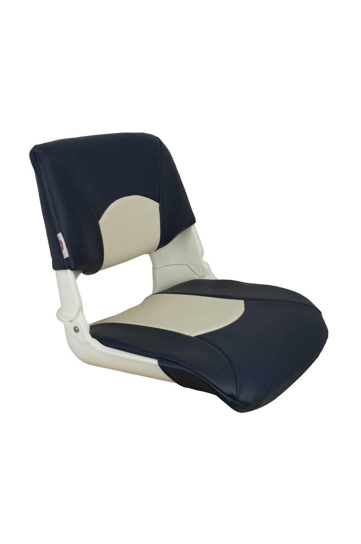 1061016 - SKIPPER STANDARD FOLD DOWN SEAT, WHITE-BLUE
