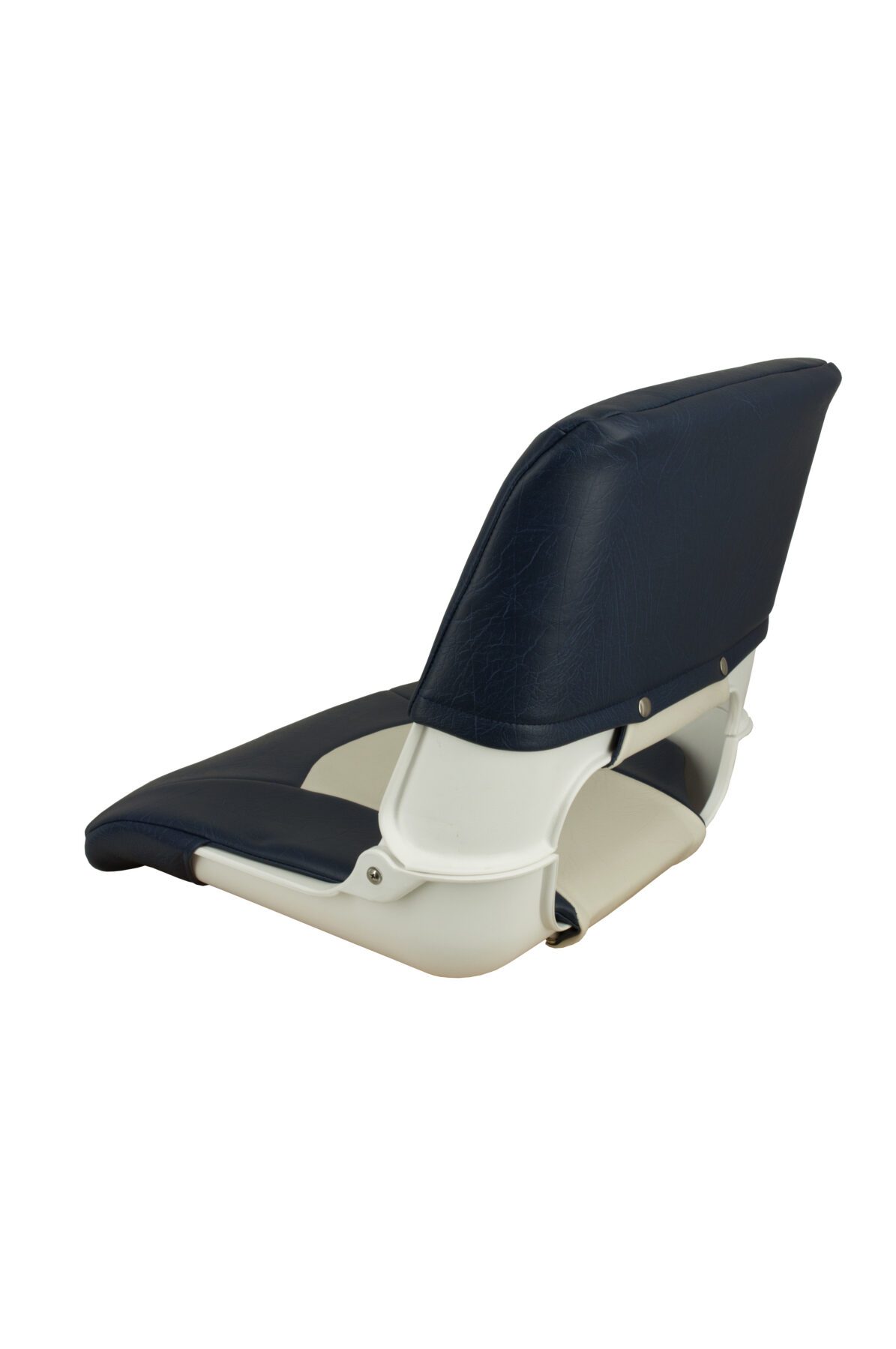 1061016 - SKIPPER STANDARD FOLD DOWN SEAT, WHITE-BLUE
