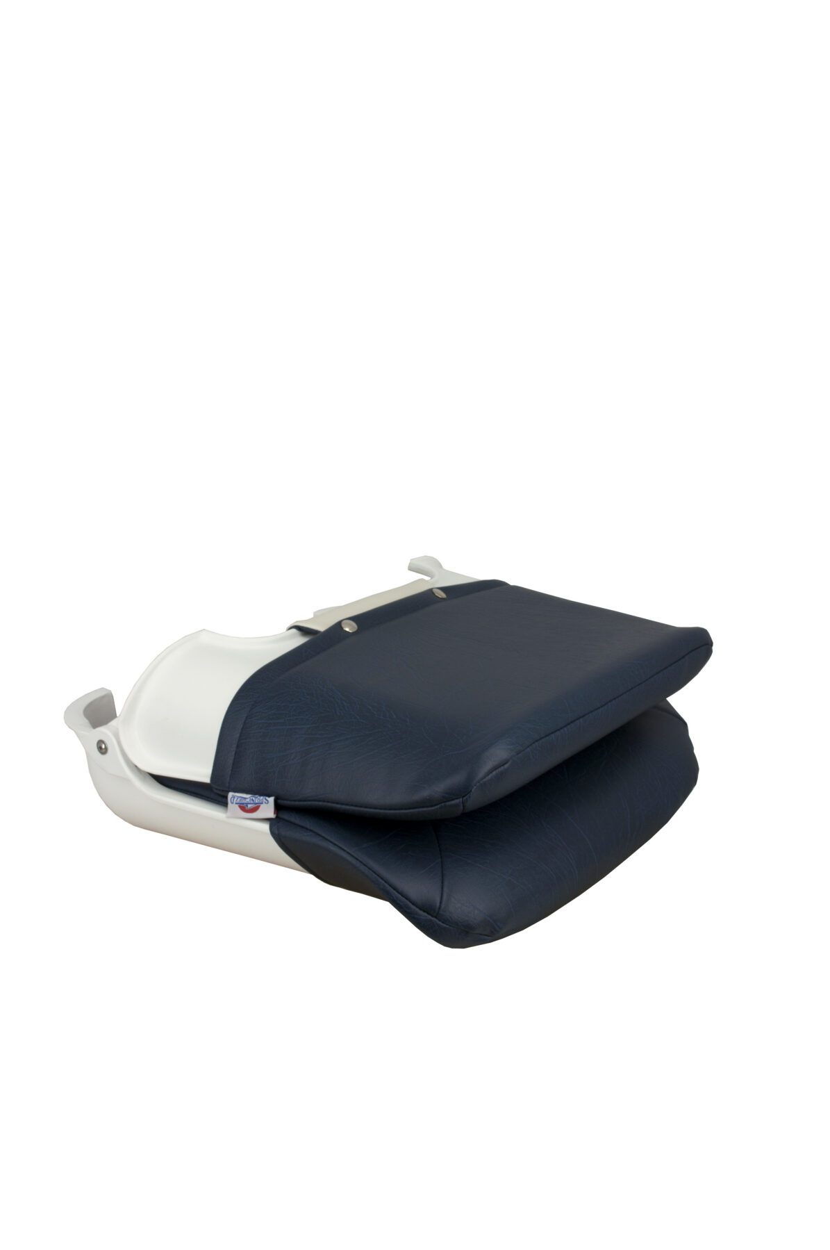 1061016 - SKIPPER STANDARD FOLD DOWN SEAT, WHITE-BLUE