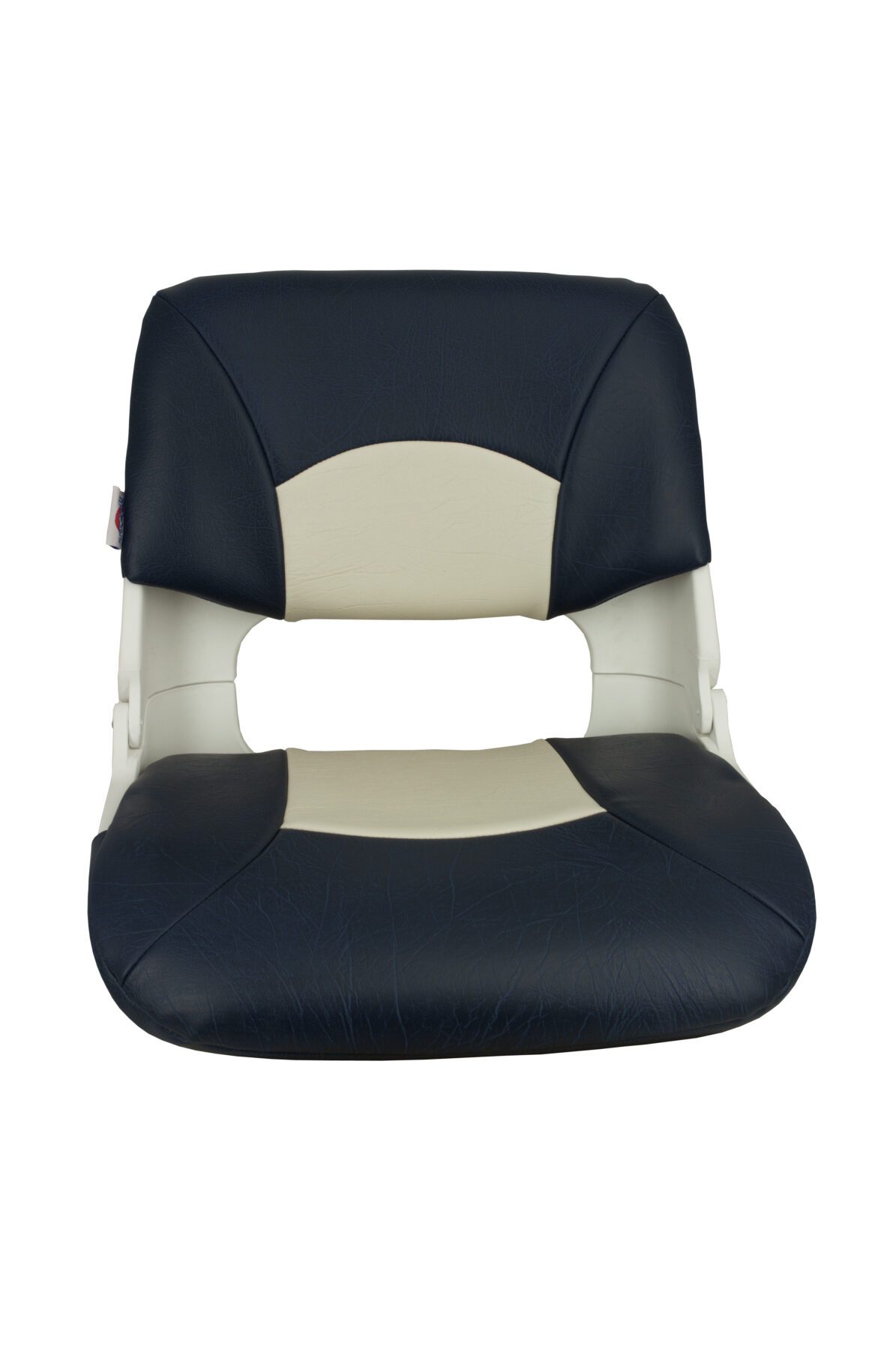 1061016 - SKIPPER STANDARD FOLD DOWN SEAT, WHITE-BLUE