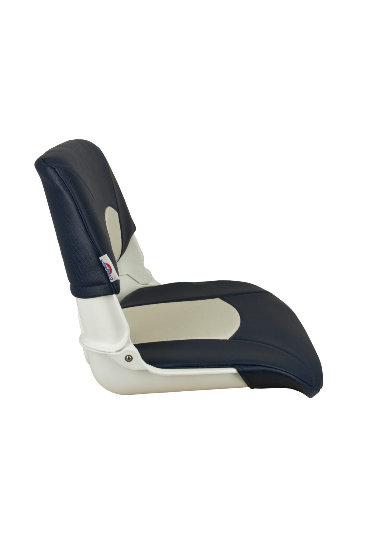 1061016 - SKIPPER STANDARD FOLD DOWN SEAT, WHITE-BLUE