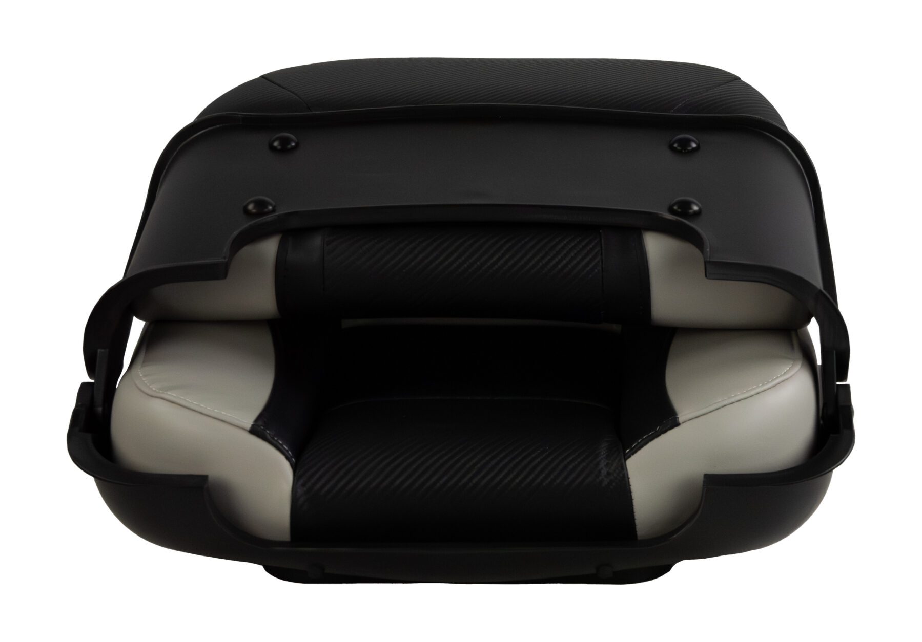 1061077-1 - SKIPPER PREMIUM LOW-BACK FOLD DOWN SEAT, GRAY-BLACK