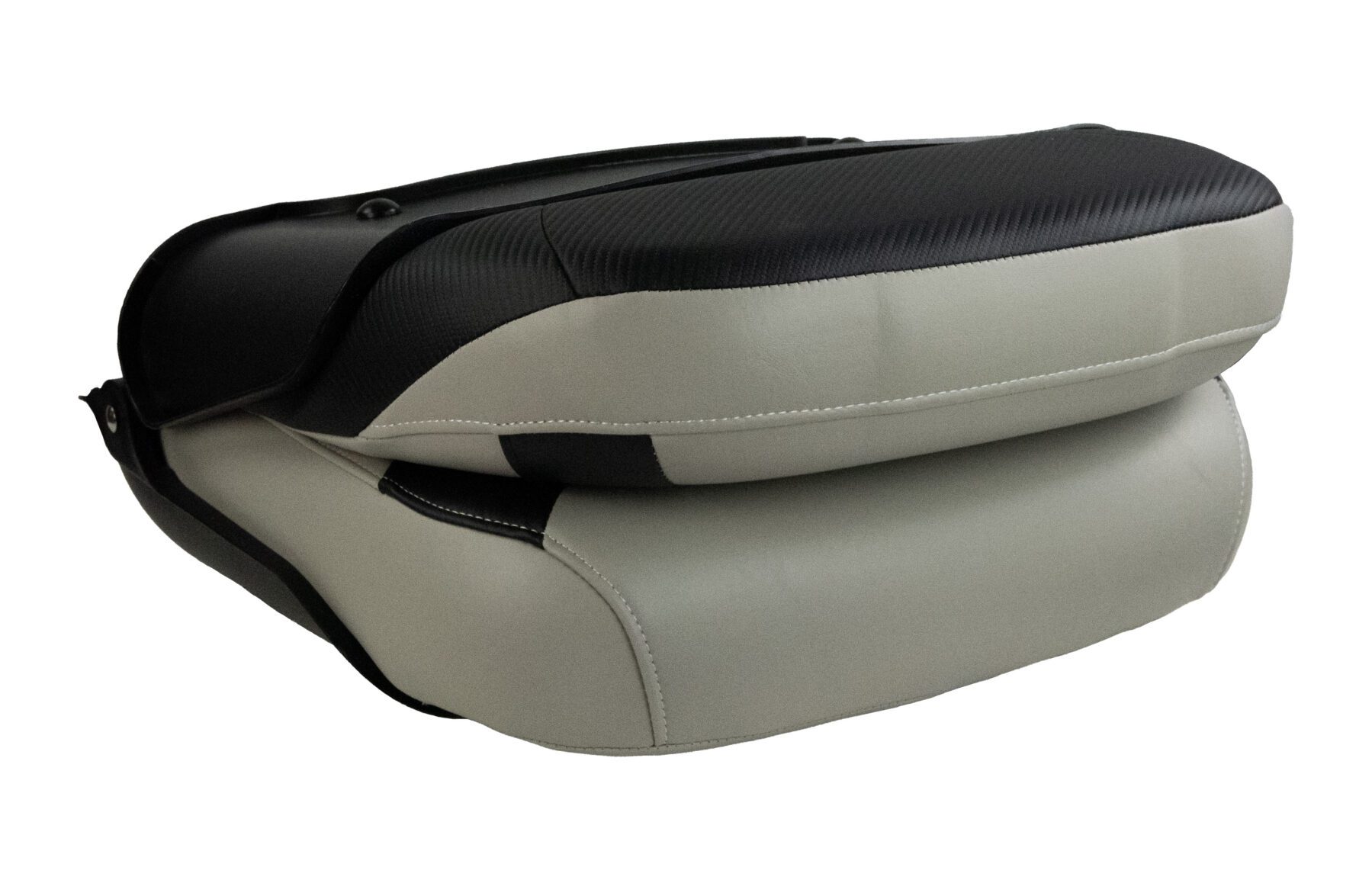1061077-1 - SKIPPER PREMIUM LOW-BACK FOLD DOWN SEAT, GRAY-BLACK