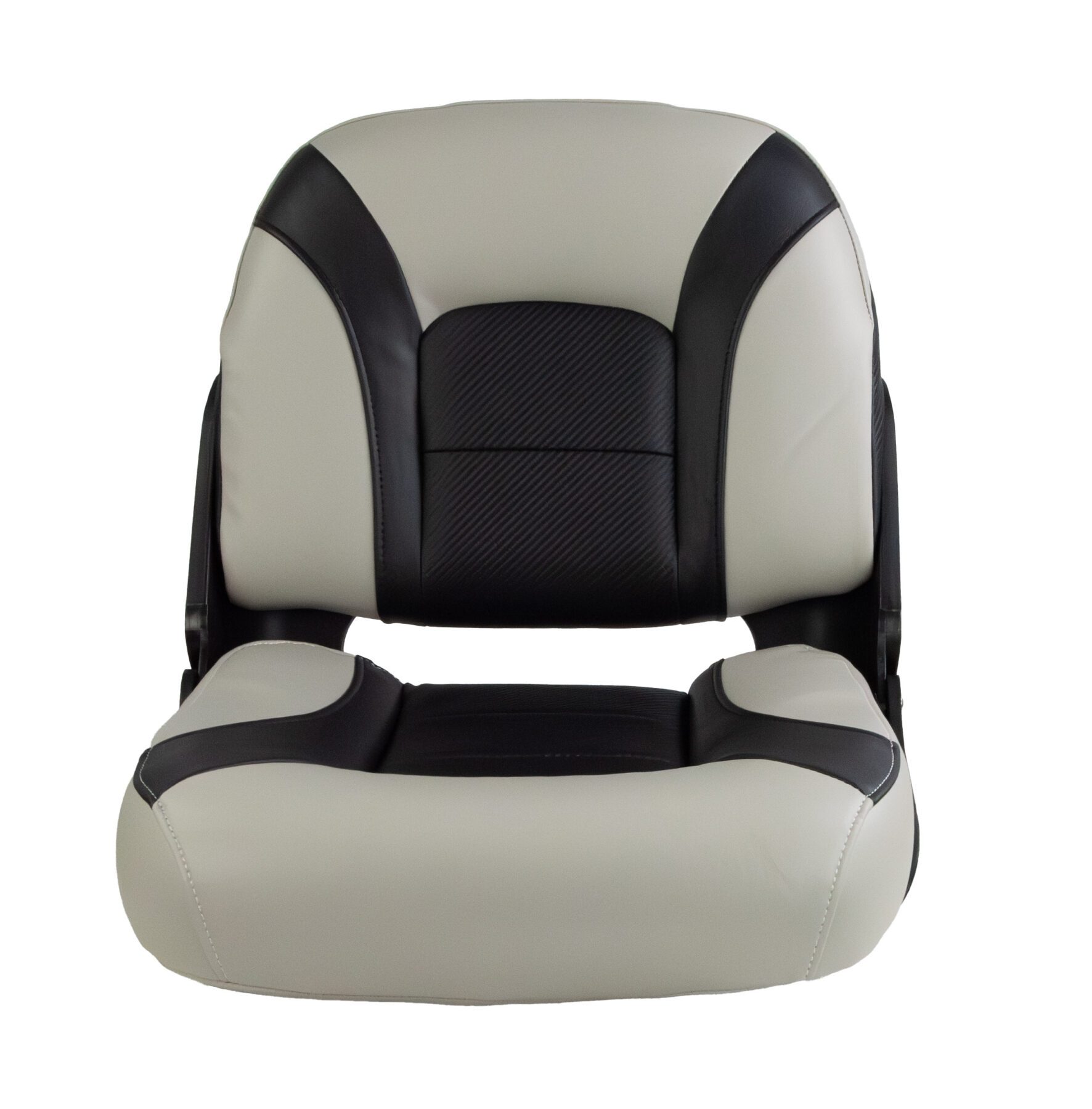 1061077-1 - SKIPPER PREMIUM LOW-BACK FOLD DOWN SEAT, GRAY-BLACK