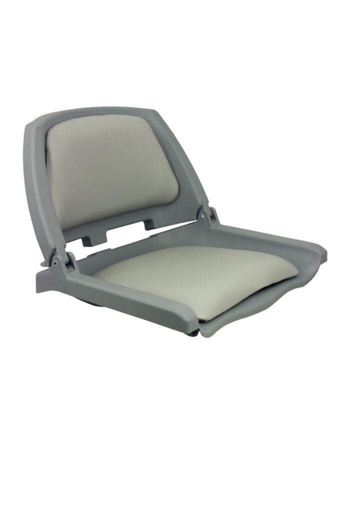 1061100-C - TRAVELER STANDARD FOLD DOWN SEAT SHELL WITH CUSHIONS, GRAY