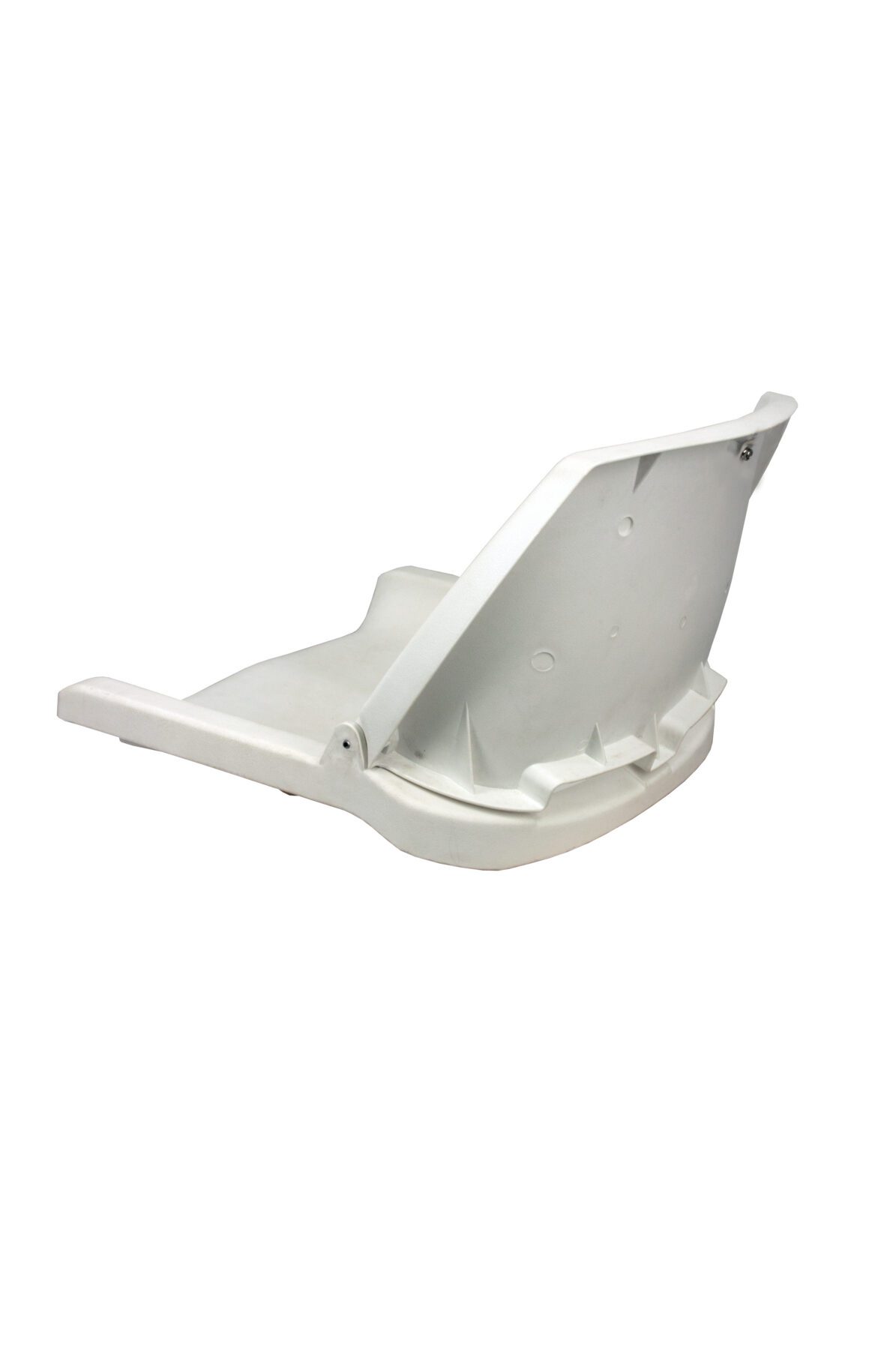 1061104-S - TRAVELER STANDARD FOLD DOWN SEAT SHELL, WHITE