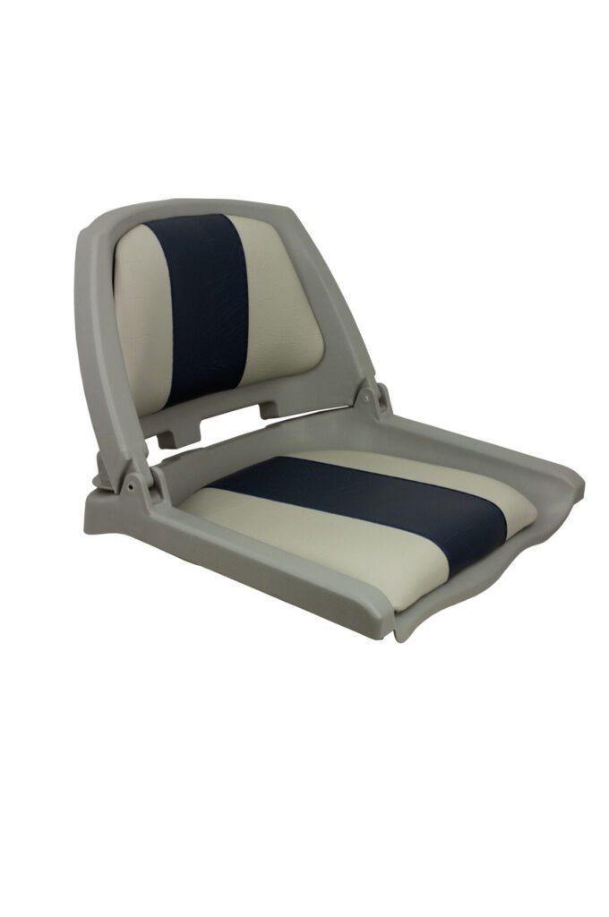 1061121-C - TRAVELER STANDARD FOLD DOWN SEAT SHELL WITH CUSHIONS, GRAY-BLUE