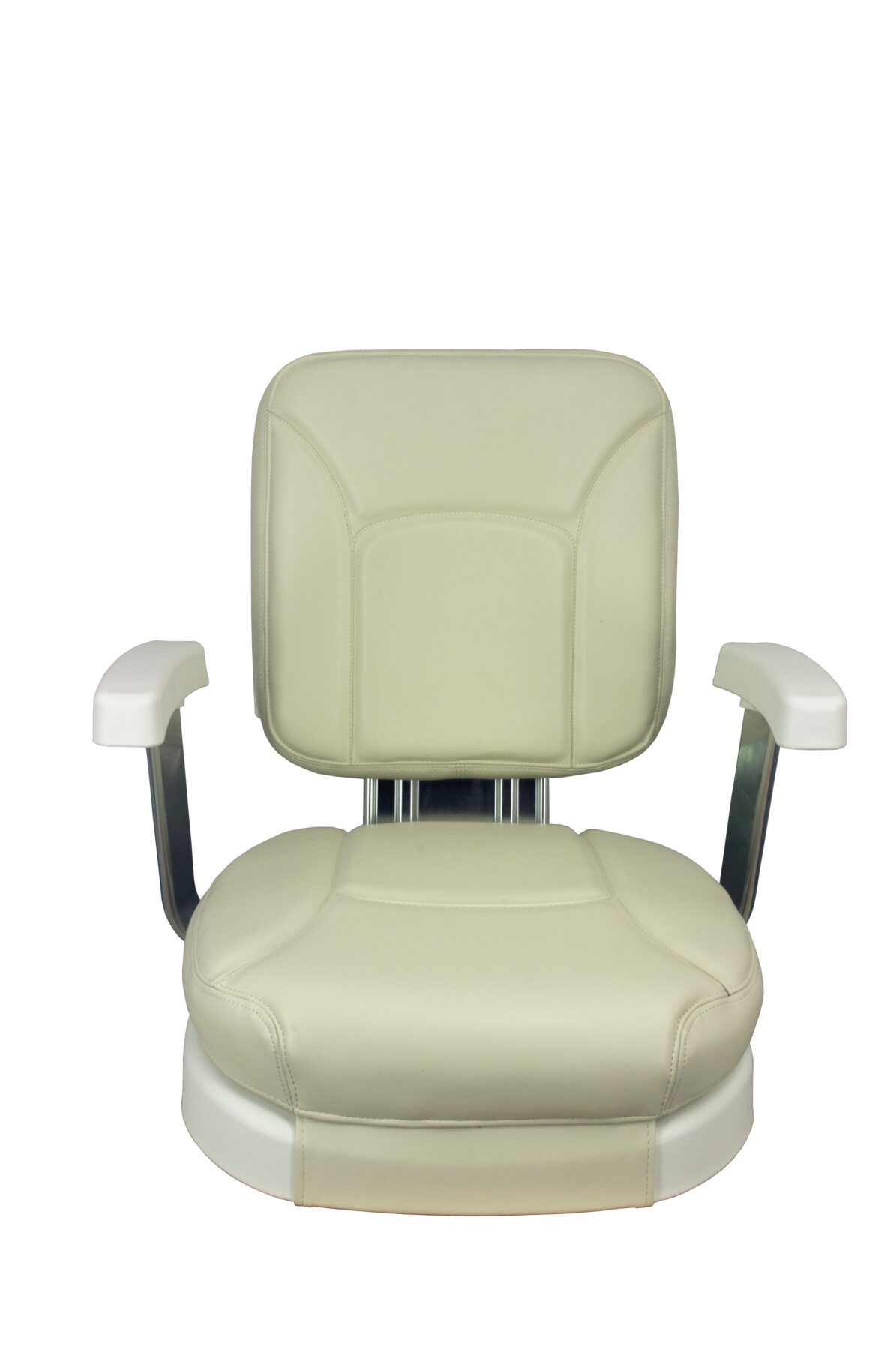 1061301 - LADDERBACK SEAT WITH CUSHIONS, WHITE