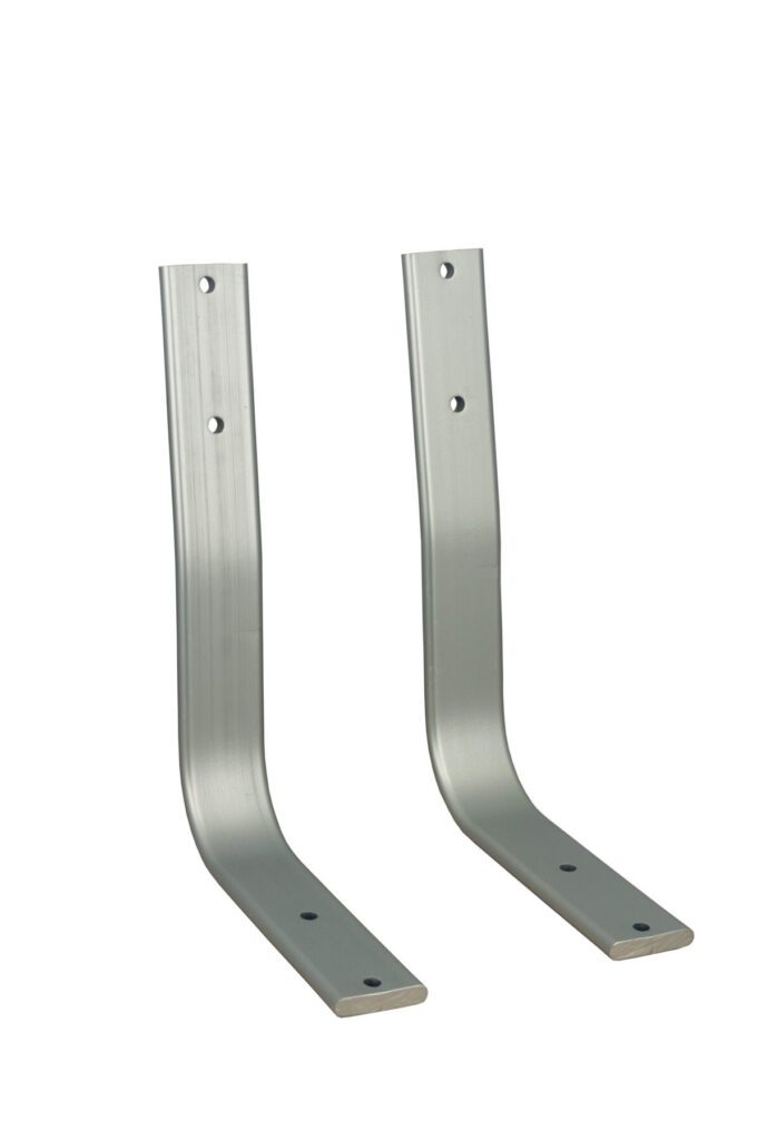 1080010-M - ANODIZED ALUMINUM SEAT BACK SUPPORTS, PAIR