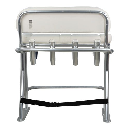 1080080-06 - LEANING POST PACKAGE, WITH FOOTREST, WHITE