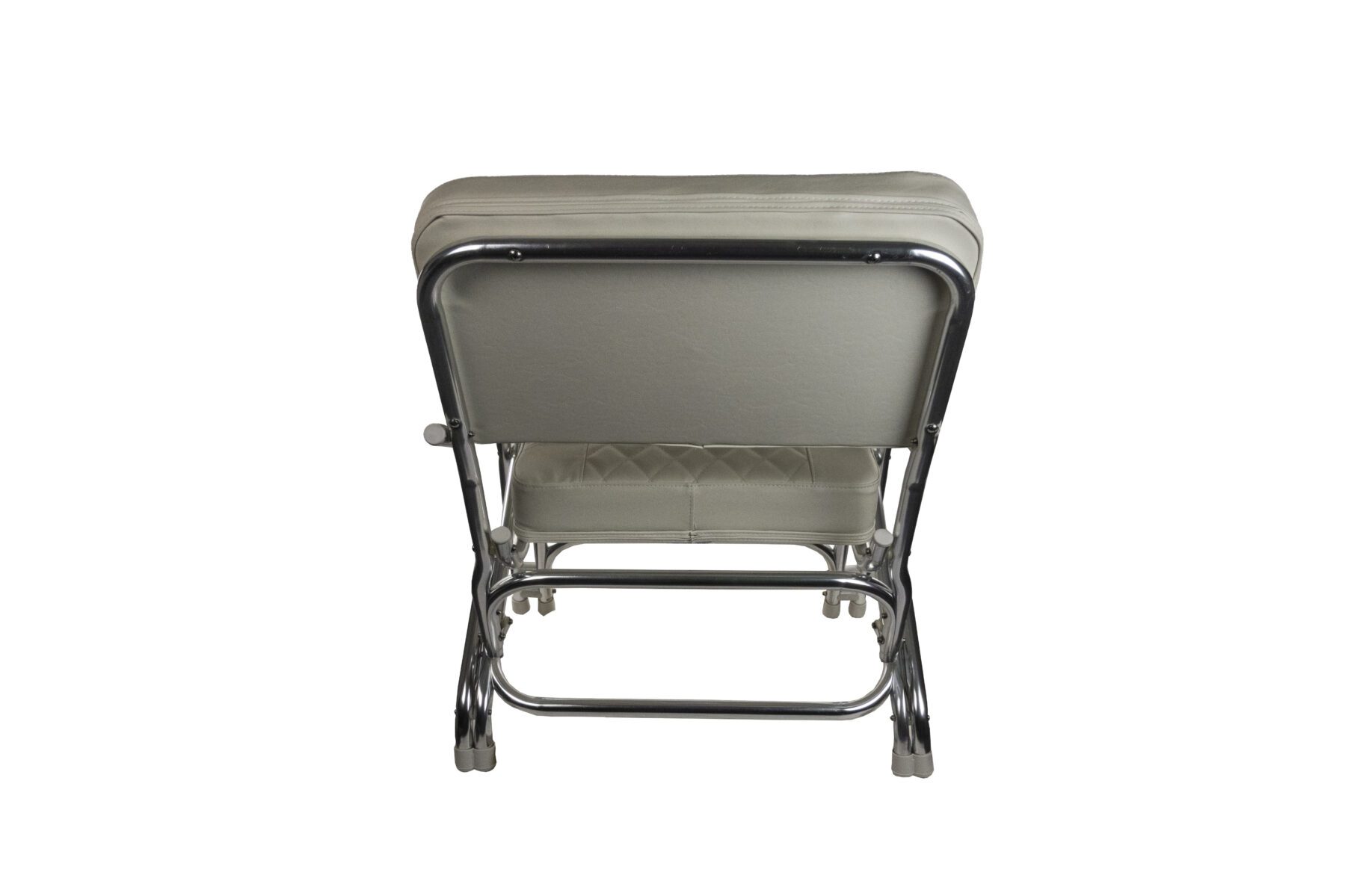 1080125-CR - CLASSIC FOLDING DECK CHAIR, OFF WHITE