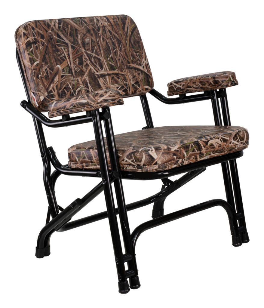 1080126 - CLASSIC FOLDING DECK CHAIR, MOSSY OAK® SHADOW GRASS® BLADES™