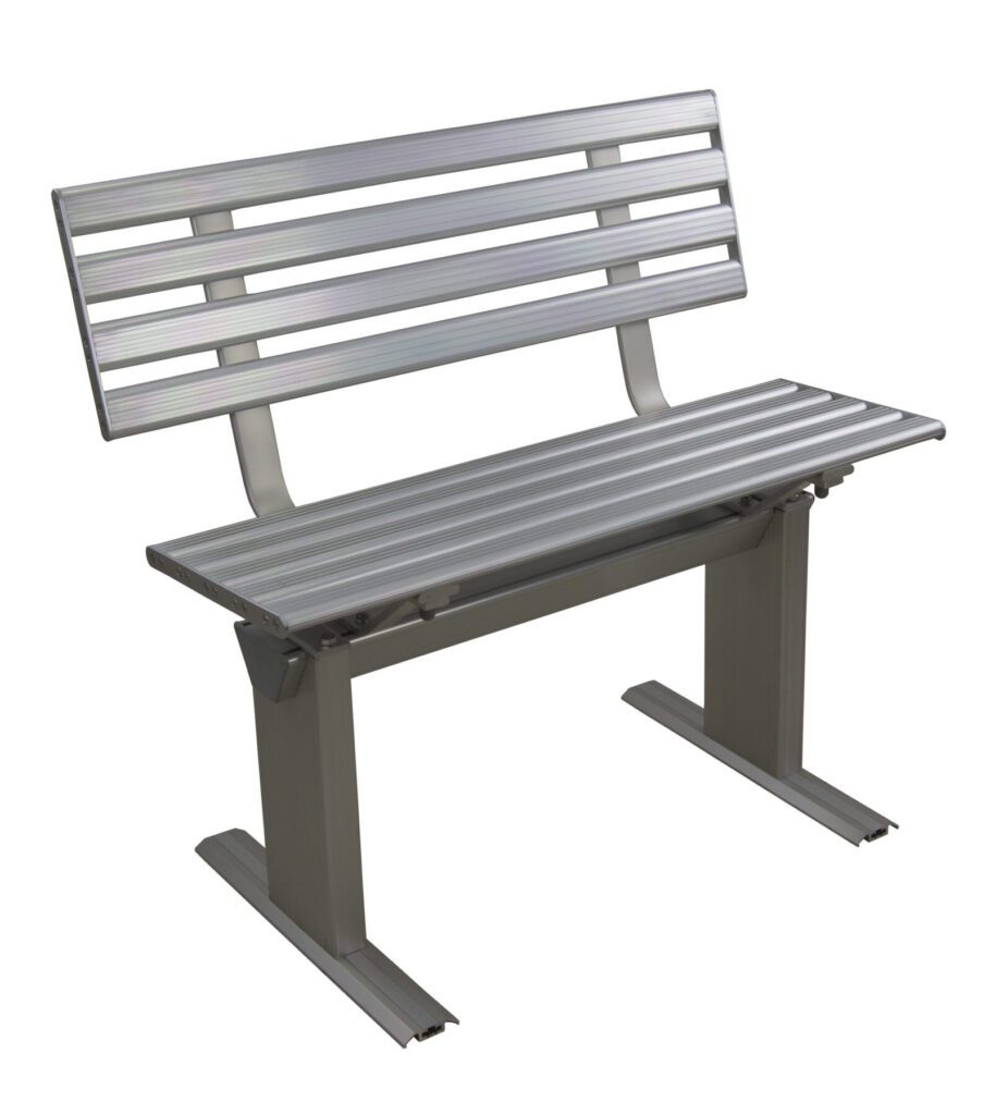 1099050-2 - ALUMINUM DOCK BENCH