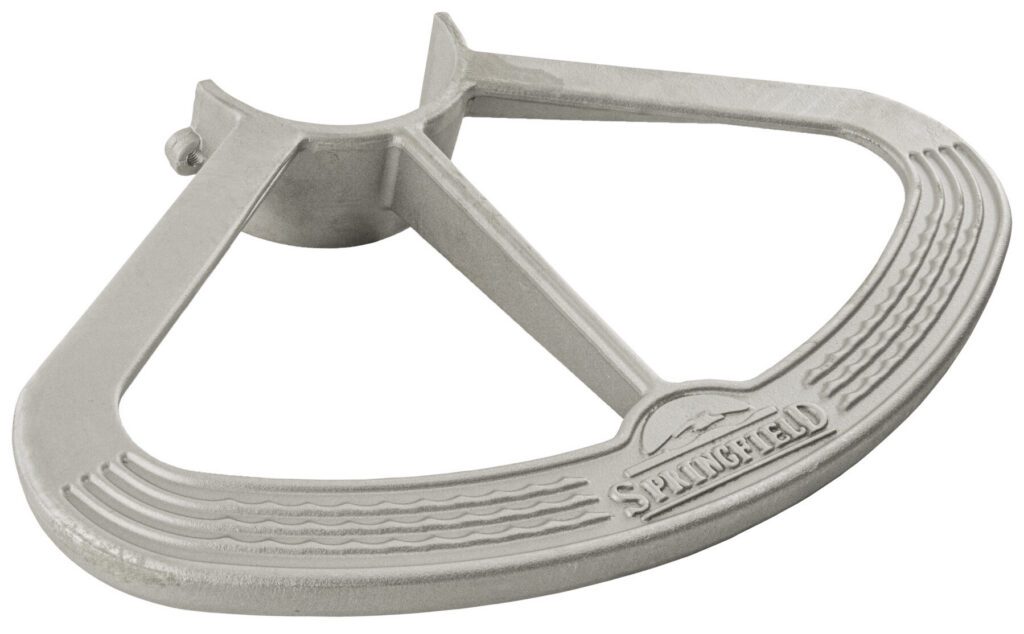 1580014 - 2-7/8" FOOTREST AND BUSHING PACKAGE, CAST ALUMINUM